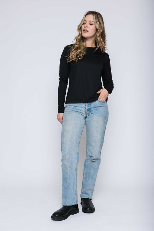 Adeline-Long Sleeve Crew